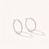 Twisted Hoop Earrings