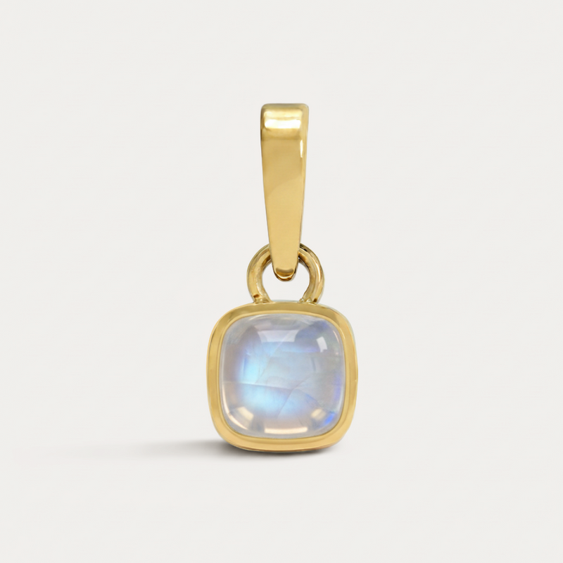 Cushion Birthstone Charm