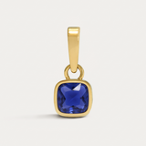 Cushion Birthstone Charm