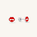 Vampire Kiss Flat Back Earrings