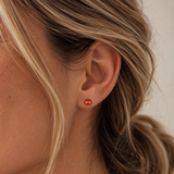 Vampire Kiss Flat Back Earrings
