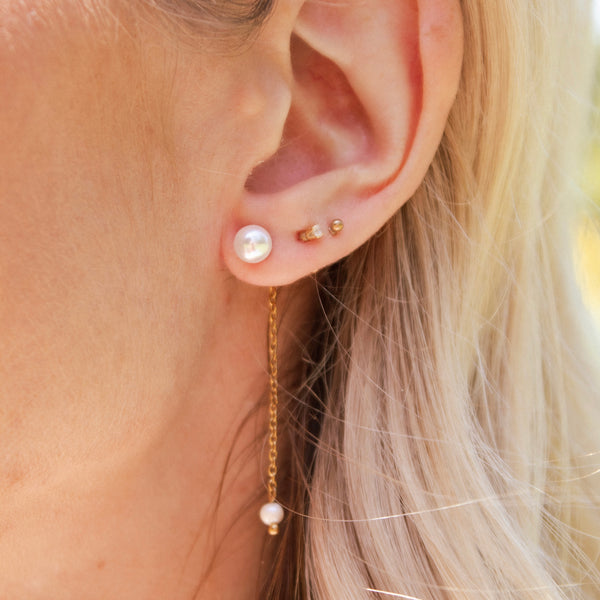 Pearl Drop Hypoallergenic Earring Backs
