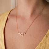 Leo Zodiac Constellation Hypoallergenic Necklace