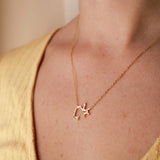 Sagittarius Zodiac Constellation Hypoallergenic Necklace