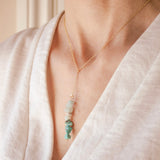 Throat Chakra Power Stone Necklace