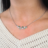 Olive CZ Hypoallergenic Necklace