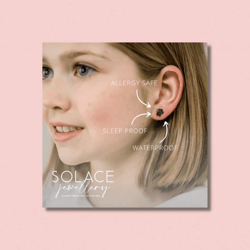 Titanium Studs Hypoallergenic Titanium Ball Stud Earrings 3mm