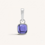 Cushion Birthstone Charm
