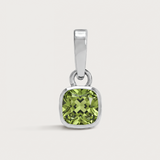 Cushion Birthstone Charm