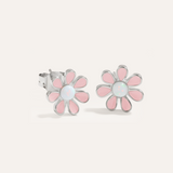 Colourful Flower Hypoallergenic Earrings