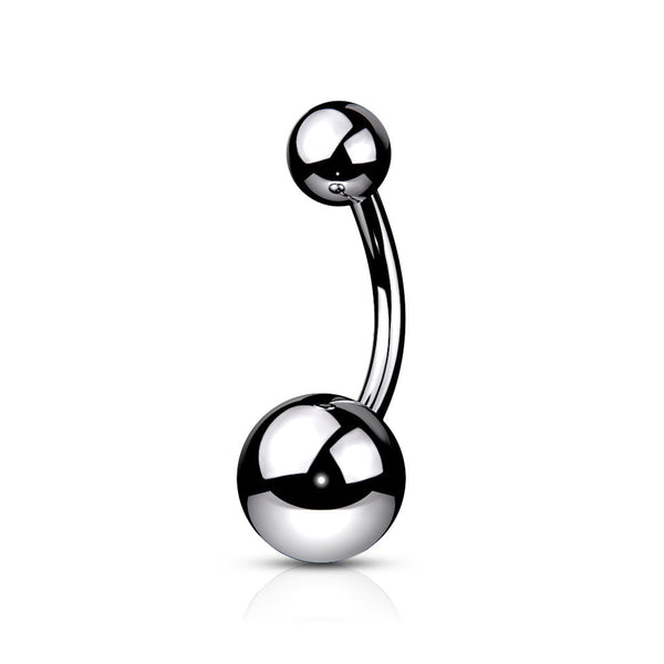 Titanium Ball Belly Bar