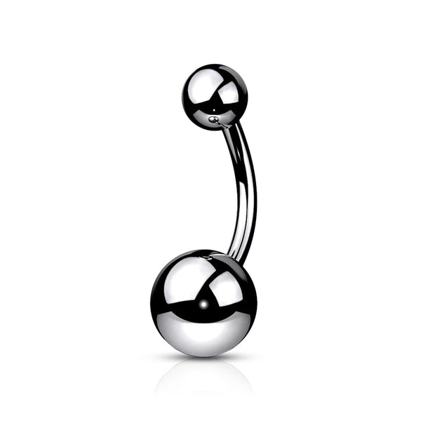 Titanium Ball Belly Bar