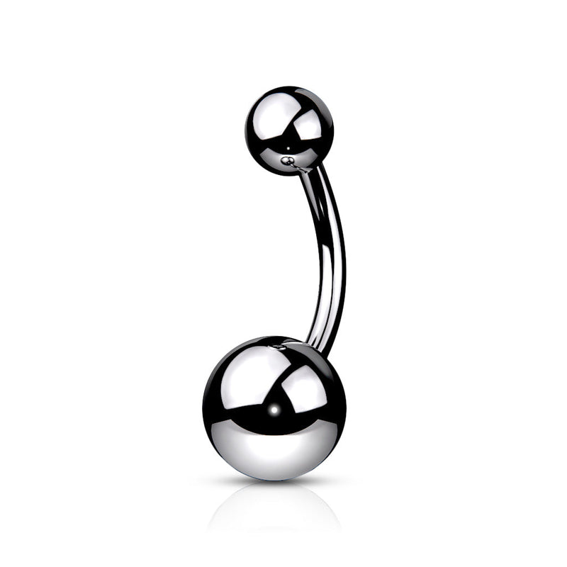 Titanium Ball Belly Bar