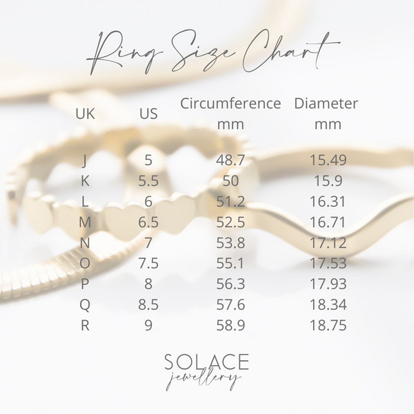 8 CZ Set Single Lined Gold Ring