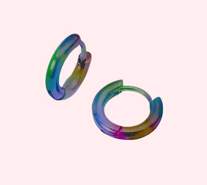 🎁 Essential Hypoallergenic Hinged Hoop Earrings (100% off)
