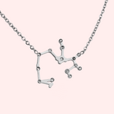 Sagittarius Zodiac Constellation Hypoallergenic Necklace