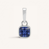 Cushion Birthstone Charm