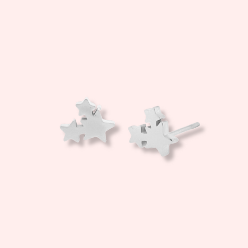 Star Cluster Hypoallergenic Earrings