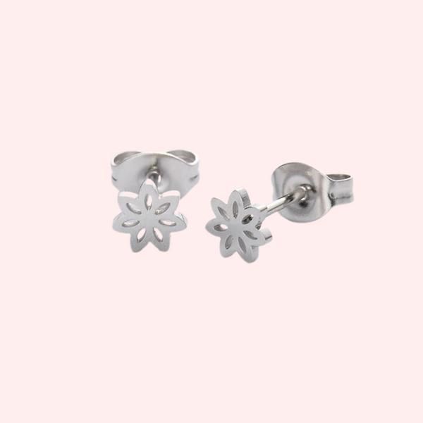 Gerbera Daisy Stud Hypoallergenic Earrings – Solace Jewellery Ltd®