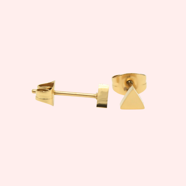 Mini Triangle Hypoallergenic Earrings
