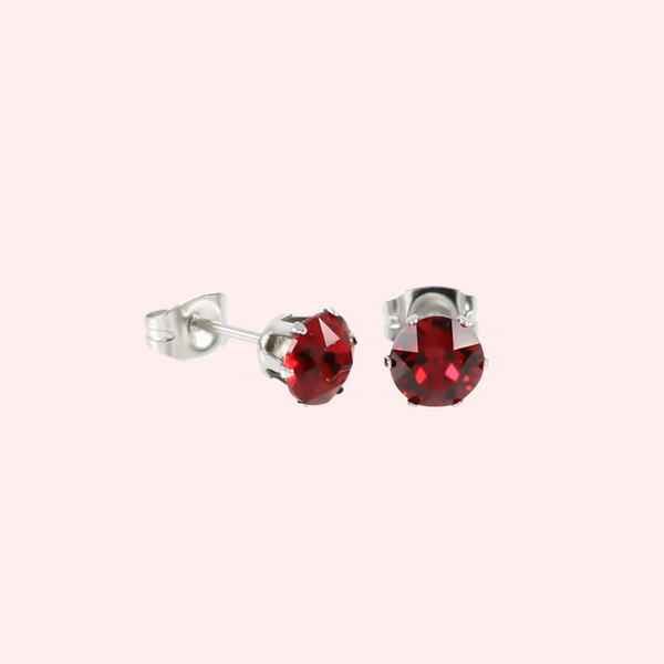 Siam Swarovski Crystal Hypoallergenic Earrings