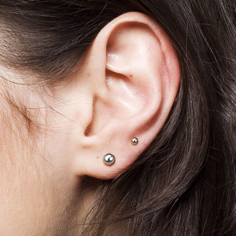 Implant Grade Titanium Ball Hypoallergenic Earrings – Solace Jewellery Ltd®