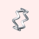 Zigzag Hypoallergenic Ring