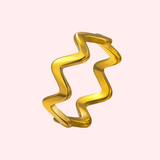 Zigzag Hypoallergenic Ring