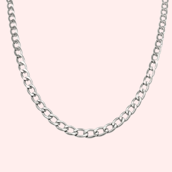 Curb Chain Hypoallergenic Necklace