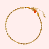 Rope Chain Hypoallergenic Anklet